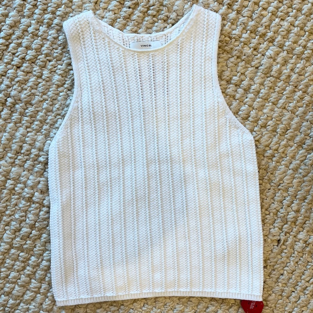 Vince knit tank top